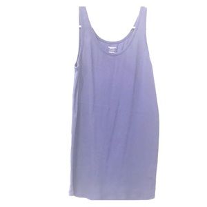 Purple maternity tank
